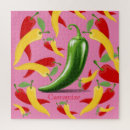 Recherche de poivron rouge puzzles Jaune
