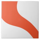 Search for orange and white tiles Minimalist