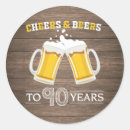 Search for 90 years stickers 90th birthday