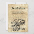 Recherche de scorpio invitations Zodiaque