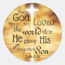 Search for john 3 verse stickers Religious