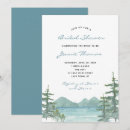 Search for lake bridal shower invitations Blue