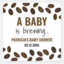 Search for coffee envelope seals Baby shower