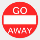 Search for do not enter stickers Keep out