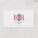 Search for barber pole business cards Masculine