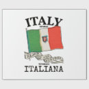 Search for map of italy wrapping paper Country