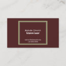 Recherche de juriste cartes visite Minimaliste