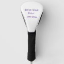 Search for fathers day golf head covers Best dad by par
