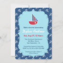 Recherche de sailboat invitations Bébé garçon
