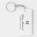 Search for clean white keychains Elegant