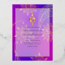 Search for gold purple indian wedding invitations Mehndi