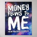 Search for law of attraction posters Money