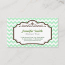 Recherche de motif moderne de chevron cartes visite Vert