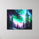 Search for northern lights canvas prints Aurora borealis
