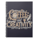 Search for coffee notebooks Typography