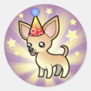 Search for chihuahua birthday stickers Cute