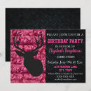 Recherche de camo rose invitations Chasse