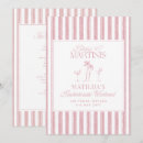 Recherche de martini bachelorette party invitations Rose