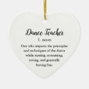 Search for dance teacher ornaments Ballet
