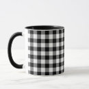 Search for black pattern mugs Gingham