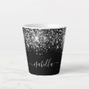Search for black and silver mugs Script