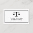 Recherche de juriste cartes visite Balance de la justice