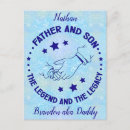 Search for father and son postcards Fathers