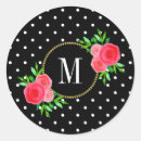 Search for black and coral stickers Roses