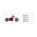 Search for motorbike return address labels Chopper