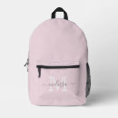 Search for name backpacks Blush pink