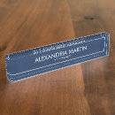 Search for manager name plates White