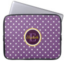 Search for dotted laptop cases Purple