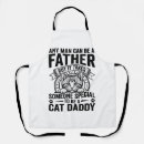 Search for cat father aprons Father'sday