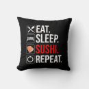Search for sushi pillows Japanese food