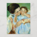 Recherche de peinture de cassatt cartes postales Mère