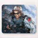 Search for barn in winter mousepads Super hero