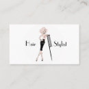 Recherche de mode de dames cartes visite Styliste