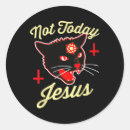 Search for hail satan stickers Cat