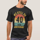 Search for marriage anniversary tshirts Couple