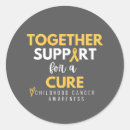 Search for cure childhood cancer stickers Awareness