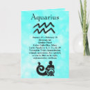 Search for blank sign cards Aquarius