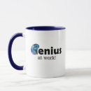 Search for genius at work mugs Nerd