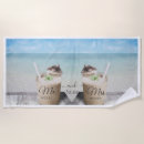 Search for mr and mrs beach towels Honeymoon