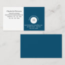 Recherche de clinicien cartes visite Psychologie