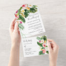 Recherche de hawaïen mariage invitations Destination