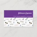 Search for optician business cards Optometrist