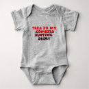 Search for hunting baby bodysuits Funny