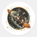 Search for cartoon space rocket stickers Galaxy