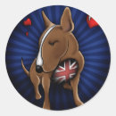 Search for bull terrier stickers Illustration