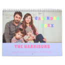 Search for one page photo calendars Cute